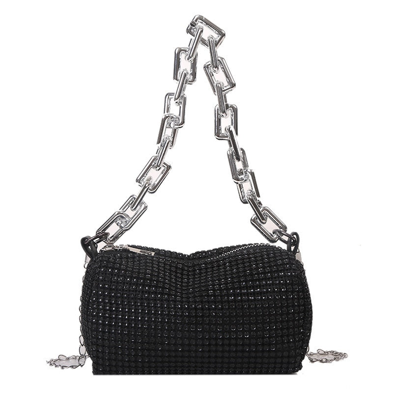 LILY LUXE™ | Rhinestone Bag