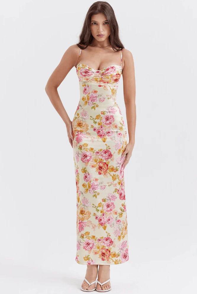 LILY LUXE™ | CHARMING FLORAL DRESS