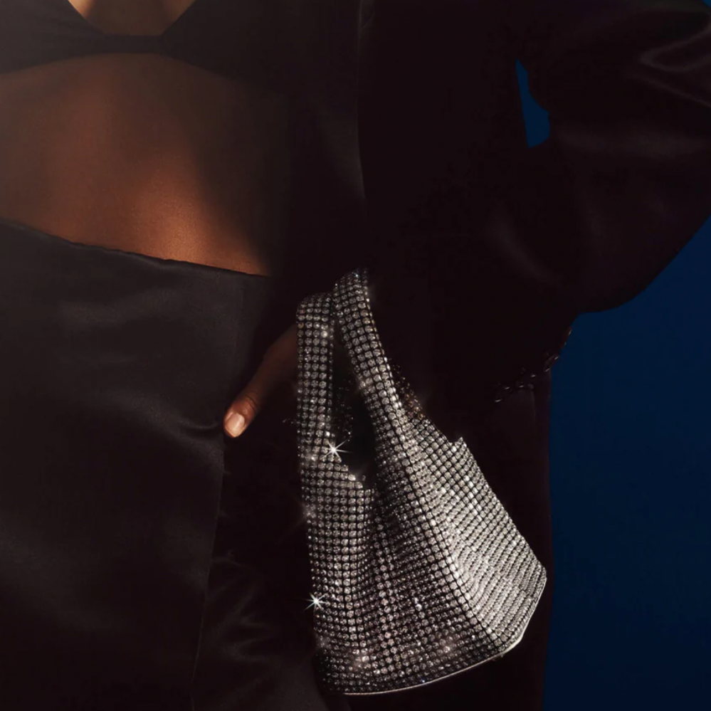 LILY LUXE™ | Rhinestone Bag