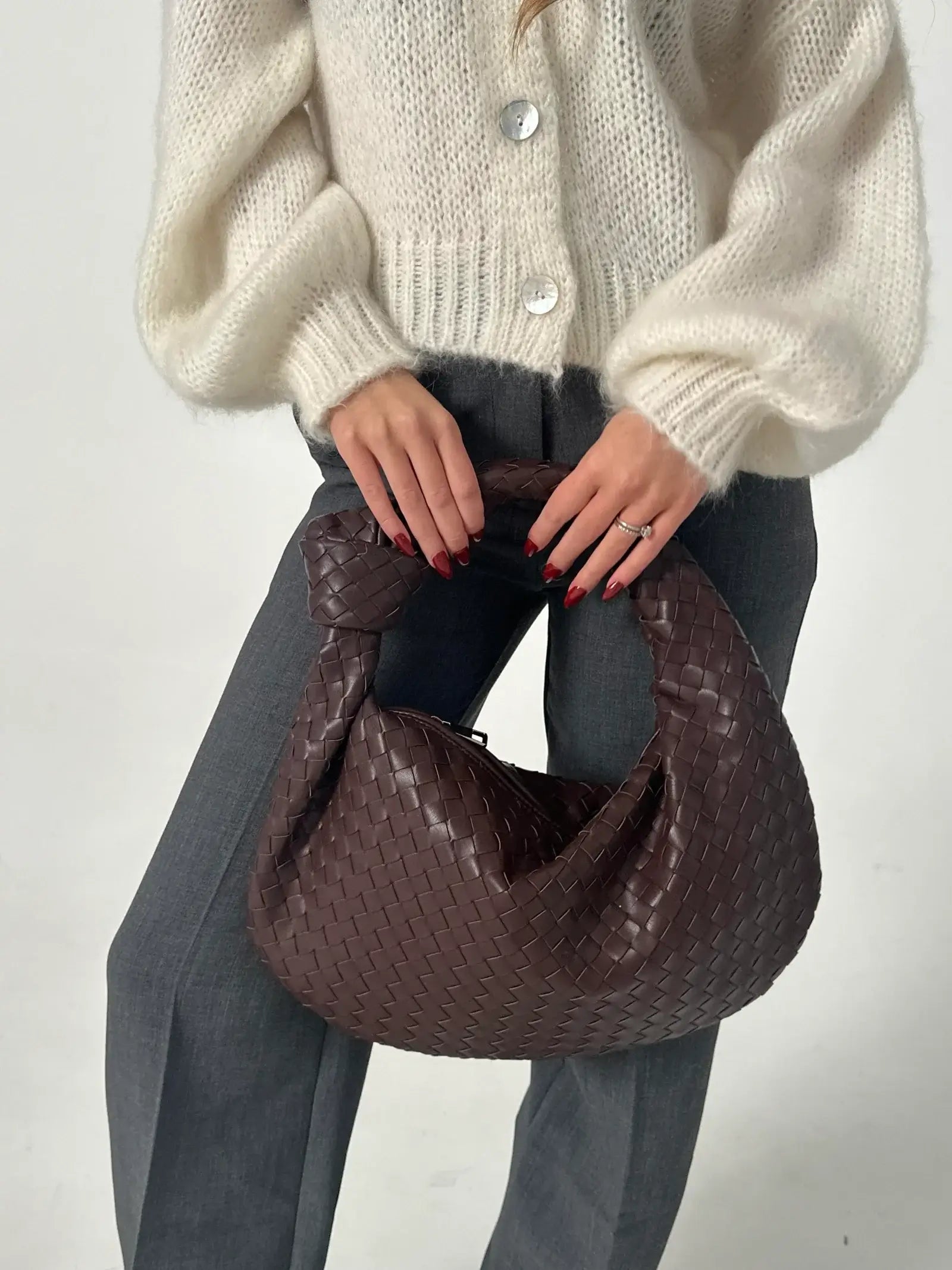 LILY LUXE™ | Woven bag Medium