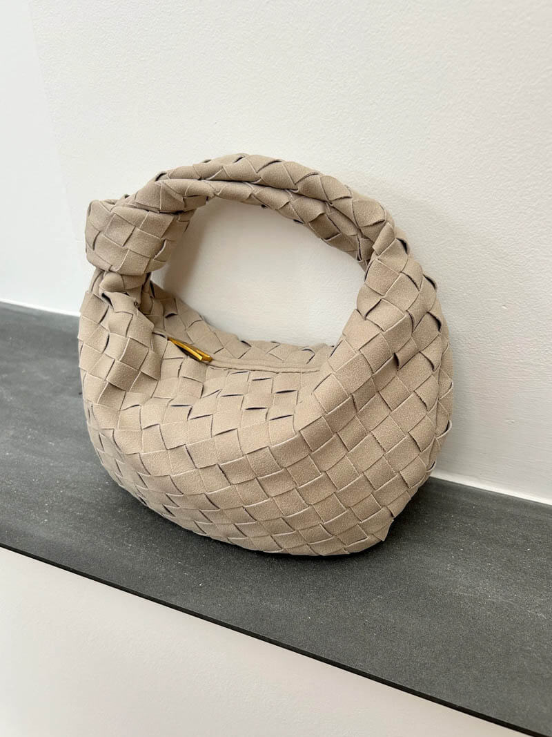 LILY LUXE™ | Woven Bag mini suede