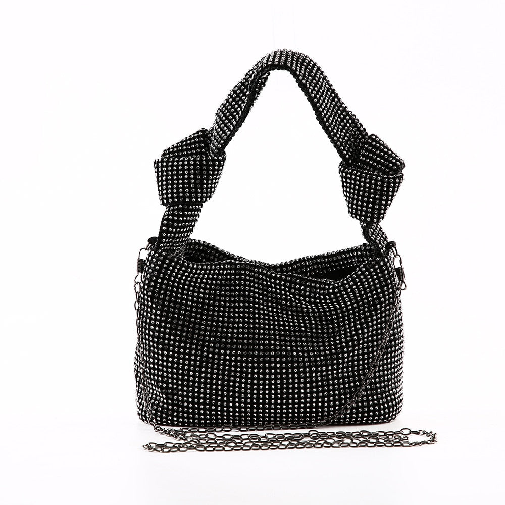 LILY LUXE™ | Rhinestone Bag